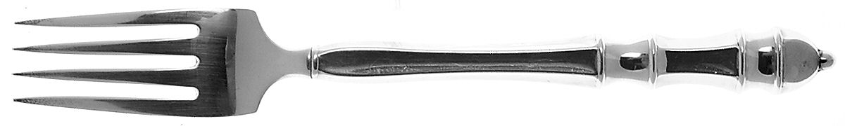 Carpenter Hall (Sterling, 1975) Individual HollowHandle Salad Fork, Sterling Tines by Towle Silver-1