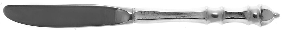 Carpenter Hall (Sterling, 1975) Modern Hollow Butter Spreader (Stainless) by Towle Silver-1