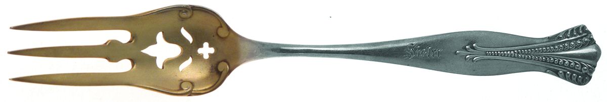Cambridge (Sterling, 1880) Old Style Pickle Fork by Towle Silver-1