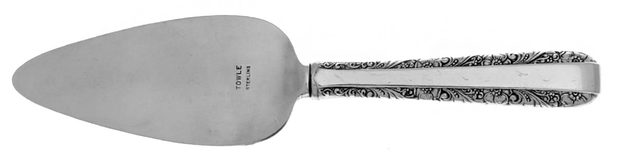 Candlelight (Sterling, 1934, No Monos) Cheese Server Hollow Handle, Sterling Blade by Towle Silver-1