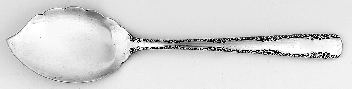 Candlelight (Sterling, 1934, No Monos) Large Solid Jelly Server by Towle Silver-1