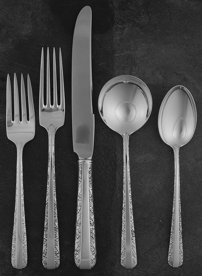 Candlelight (Sterling, 1934, No Monos) 40 Piece Set by Towle Silver-1