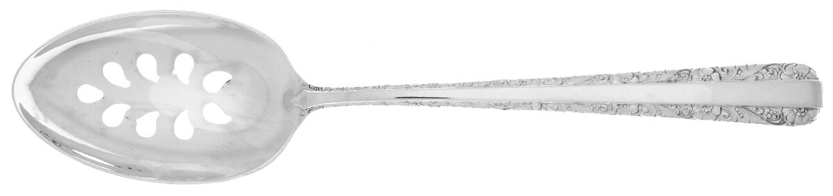 Candlelight (Sterling, 1934, No Monos) Pierced Tablespoon (Serving Spoon) HC by Towle Silver-1