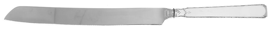 Candlelight (Sterling, 1934, No Monos) Wedding Cake Knife with Stainless Blade by Towle Silver-1