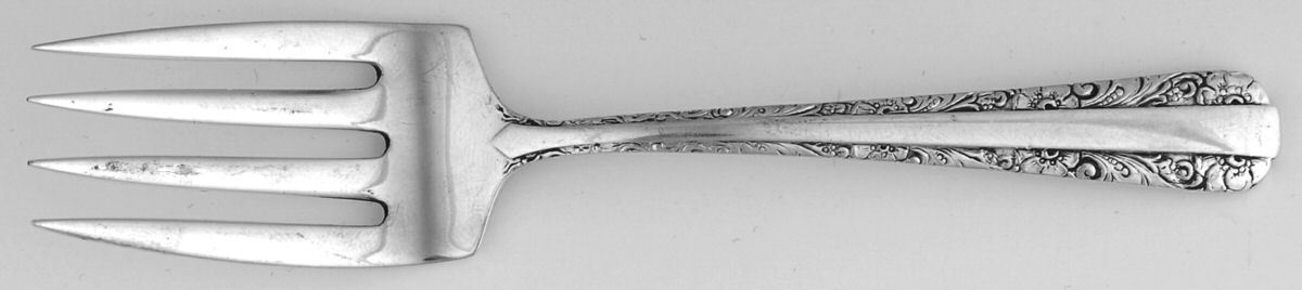 Candlelight (Sterling, 1934, No Monos) Baby Fork by Towle Silver-1