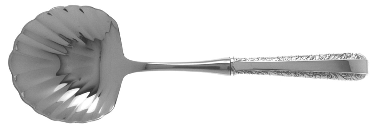 Candlelight (Sterling, 1934, No Monos) Casserole Spoon with Stainless Shell Bowl by Towle Silver-1