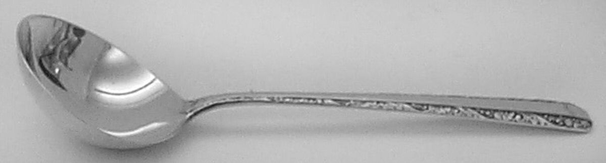 Candlelight (Sterling, 1934, No Monos) Round Bowl Soup Spoon (Bouillon) by Towle Silver-1