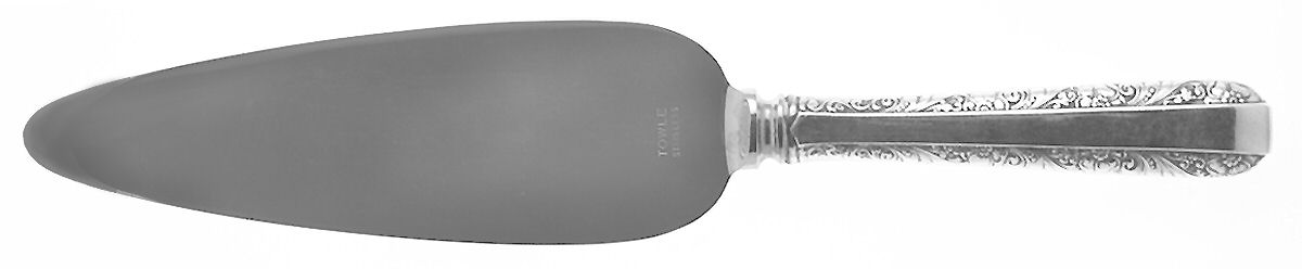 Candlelight (Sterling, 1934, No Monos) Pie Server with Stainless Blade by Towle Silver-1