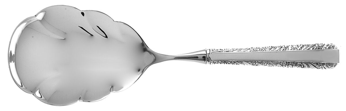 Candlelight (Sterling, 1934, No Monos) Utility Serving Spoon with Stainless Bowl by Towle Silver-1