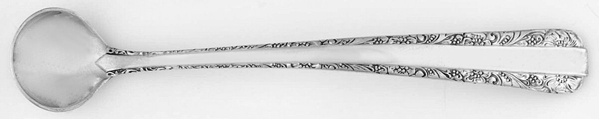 Candlelight (Sterling, 1934, No Monos) Mustard Spoon by Towle Silver-1