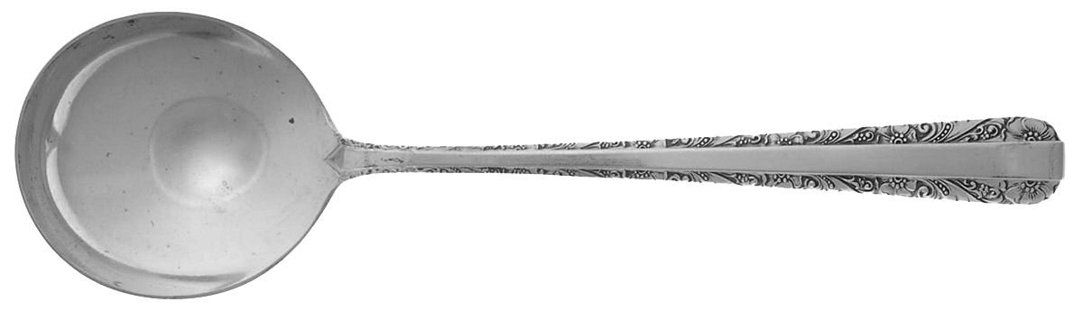 Candlelight (Sterling, 1934, No Monos) Round Bowl Soup Spoon (Cream Soup) by Towle Silver-1