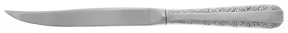 Candlelight (Sterling, 1934, No Monos) Individual Steak Knife Hollow Handle by Towle Silver-1