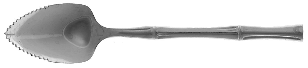 Cane (Stainless, Glossy Finish) Fruit/Orange Spoon by Towle Silver-1