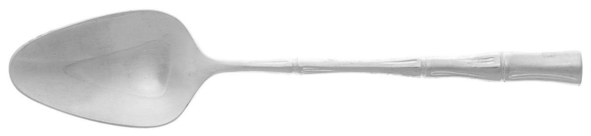 Cane (Stainless, Glossy Finish) Place/Oval Soup Spoon by Towle Silver-1