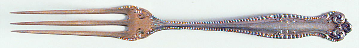 Canterbury (Sterling, 1893) Strawberry Fork by Towle Silver-1