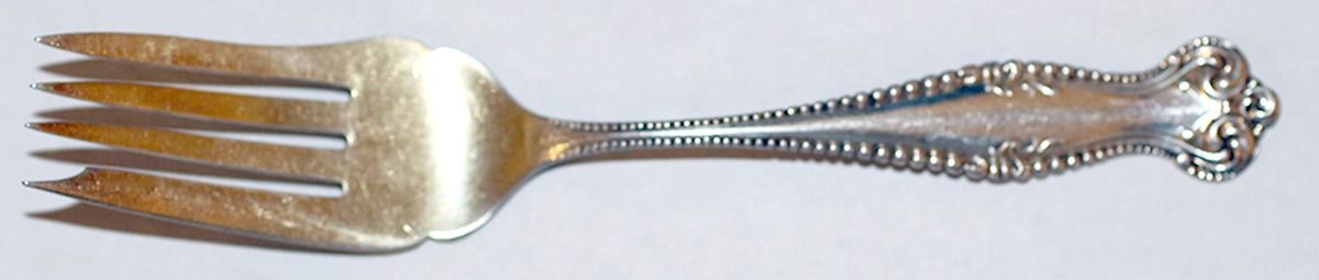 Canterbury (Sterling, 1893) New Style Dessert Fork by Towle Silver-1