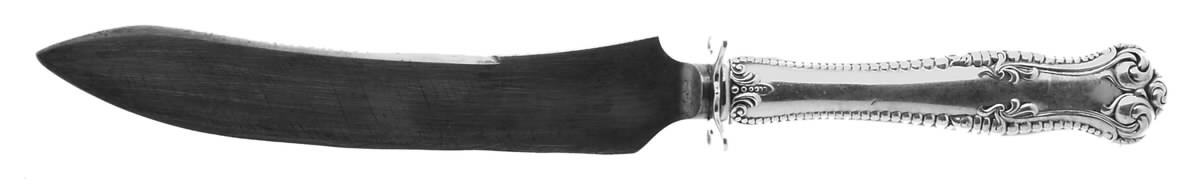 Canterbury (Sterling, 1893) Small Steak Carving Knife with Stainless Blade by Towle Silver-1