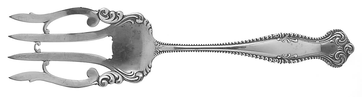 Canterbury (Sterling, 1893) Solid Salad Serving Fork by Towle Silver-1