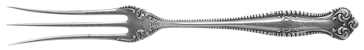 Canterbury (Sterling, 1893) Strawberry Fork by Towle Silver-1