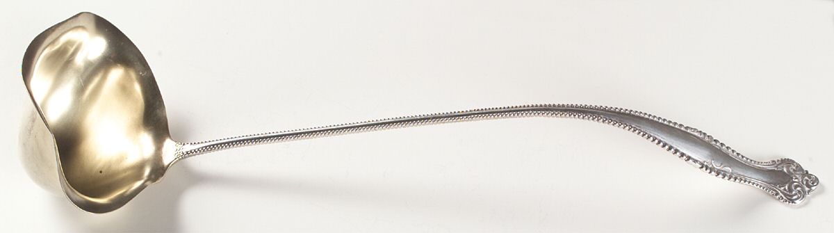 Canterbury (Sterling, 1893) Large Punch Ladle, Solid Piece by Towle Silver-1