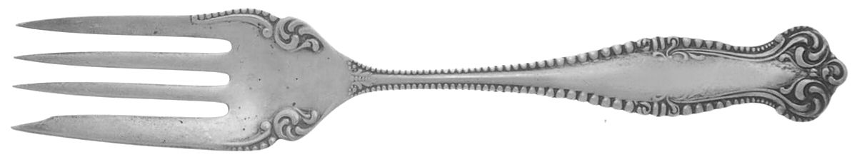 Canterbury (Sterling, 1893) Dessert Fork by Towle Silver-1