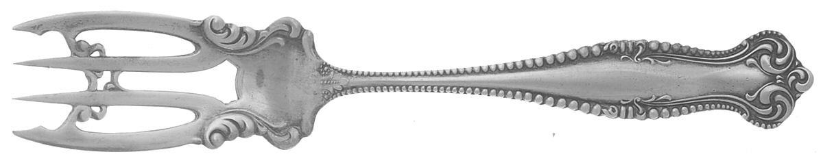 Canterbury (Sterling, 1893) Individual Salad Fork by Towle Silver-1