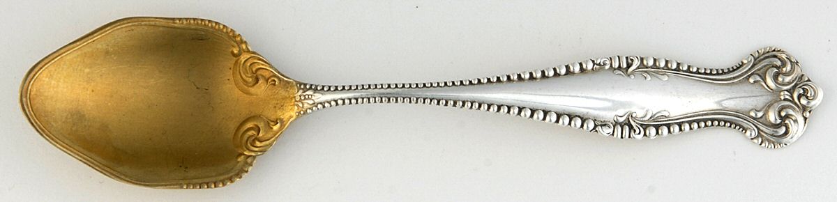 Canterbury (Sterling, 1893) Individual Grapefruit Spoon by Towle Silver-1