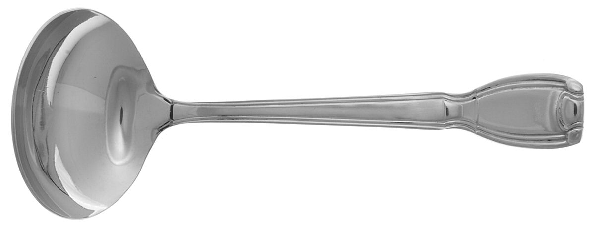 Canterbury (Stainless) Solid Gravy Ladle by Towle Silver-1