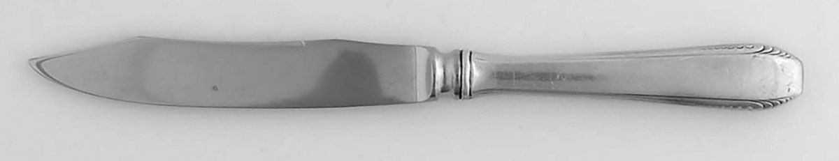 Cascade (Sterling, 1933, No Monograms) Individual Fruit Knife with Stainless Blade by Towle Silver-1
