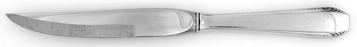 Cascade (Sterling, 1933, No Monograms) Individual Steak Knife Hollow Handle by Towle Silver-1
