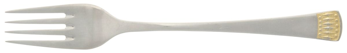Ceremony-Gold Accent (Stainless) Individual Salad Fork by Towle Silver-1