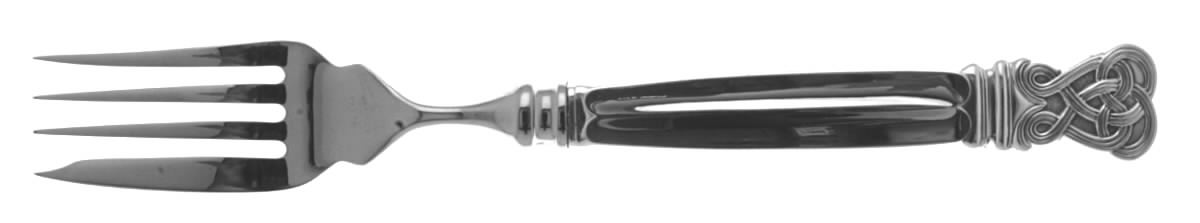 Celtic Weave (Sterling, 1979) Individual Hollow Fish Fork, Stainless Tines by Towle Silver-1
