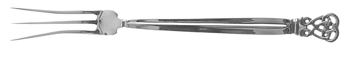 Celtic Weave (Sterling, 1979) Lemon Fork by Towle Silver-1