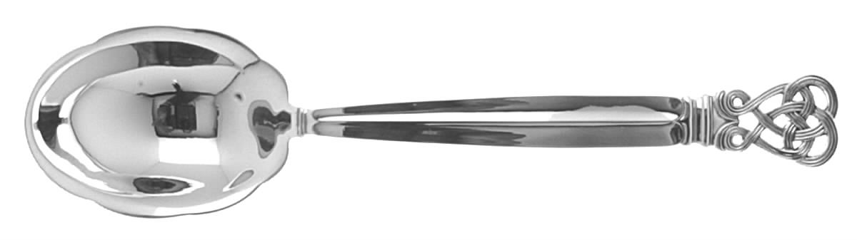 Celtic Weave (Sterling, 1979) Sugar Spoon by Towle Silver-1
