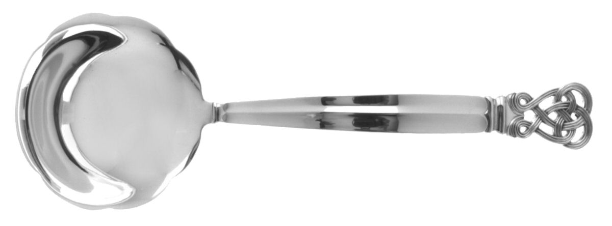 Celtic Weave (Sterling, 1979) Solid Gravy Ladle by Towle Silver-1