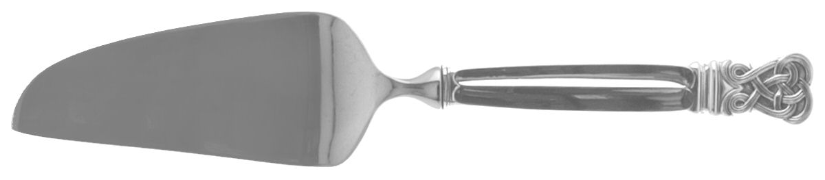 Celtic Weave (Sterling, 1979) Cheese Knife with Stainless Blade by Towle Silver-1