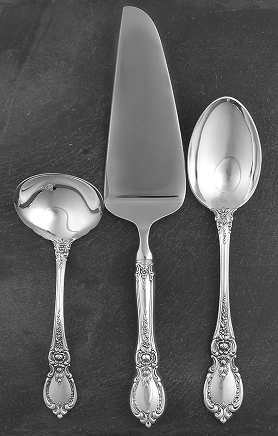 Charlemagne (Sterling, 1963) 3 Piece Completer Set by Towle Silver-1
