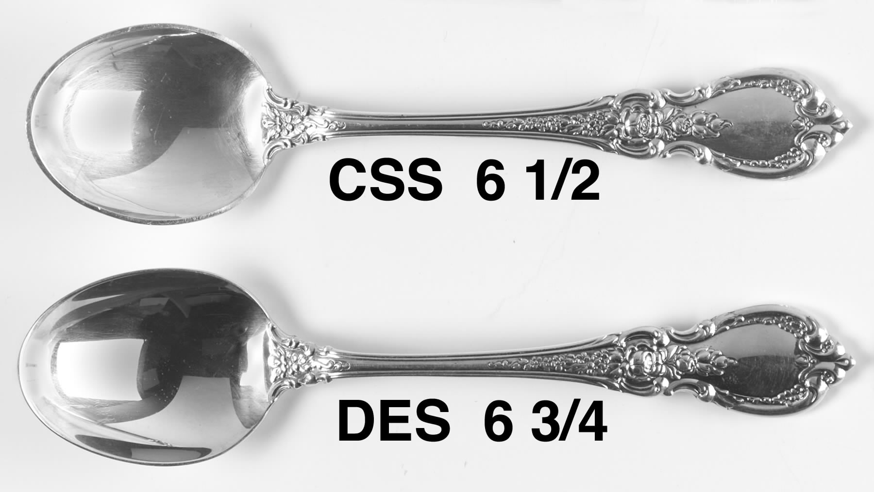 Charlemagne (Sterling, 1963) Round Bowl Soup Spoon (Cream Soup) by Towle Silver-1