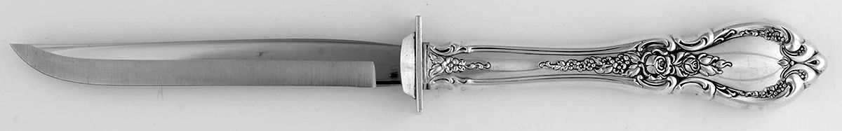 Charlemagne (Sterling, 1963) Individual Steak Knife Hollow Handle by Towle Silver-1