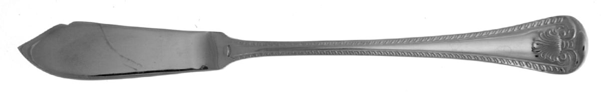 Chalet (Silverplate, 1980) Flat Handle Master Butter Knife by Towle Silver-1