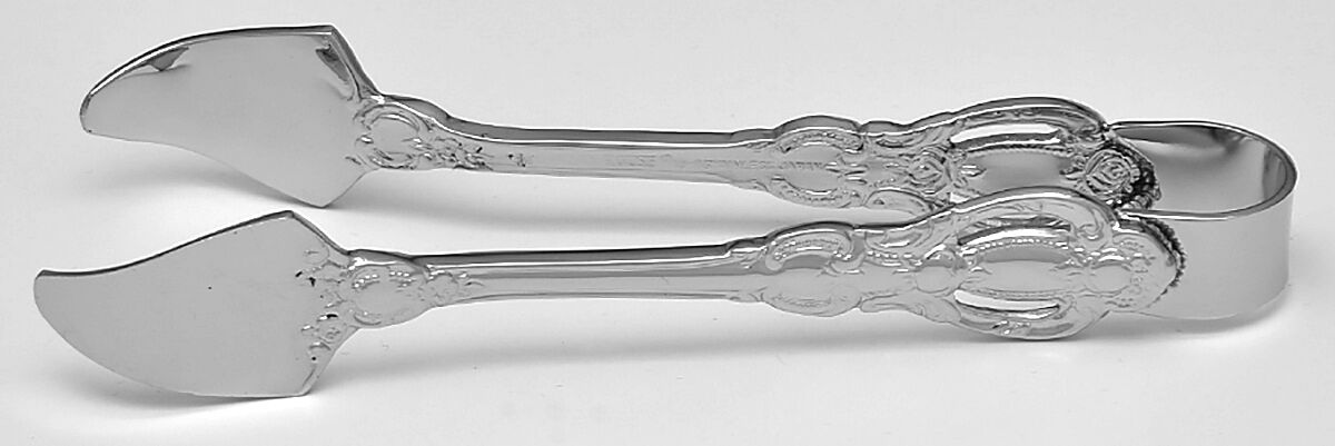Champlain (Stainless, Georgian House) Sugar Tongs Solid HC by Towle Silver-1