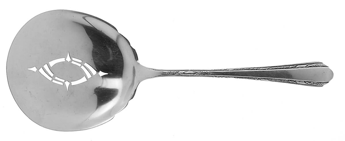 Chased Diana (Sterling, 1928, No Monos) Tomato Server, Solid Piece by Towle Silver-1