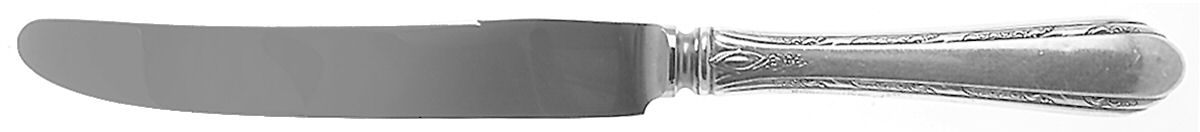 Chased Diana (Sterling, 1928, No Monos) New French Hollow Knife with Bolster by Towle Silver-1