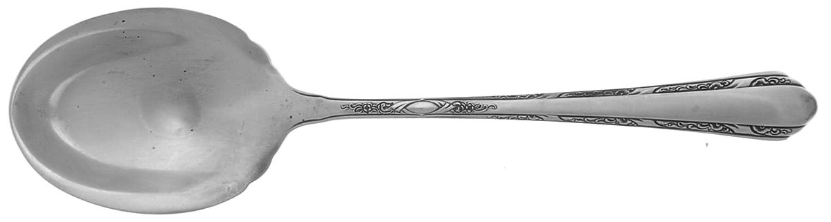 Chased Diana (Sterling, 1928, No Monos) Sugar Spoon by Towle Silver-1