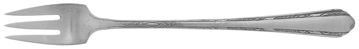 Chased Diana (Sterling, 1928, No Monos) Cocktail/Seafood Fork by Towle Silver-1