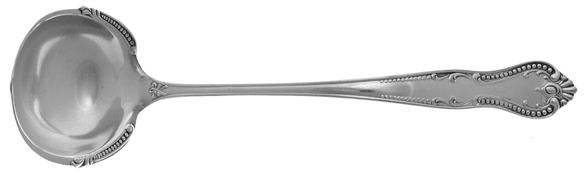 Chester (Silverplate, 1888) Solid Piece Cream Ladle by Towle Silver-1
