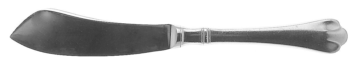 Chelmsford (Stainless, Satinhdl, Glossy) Hollow Handle Master Butter Knife by Towle Silver-1
