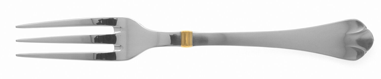 Chelmsford (Stainless-Gold Accent) Individual Salad Fork by Towle Silver-1