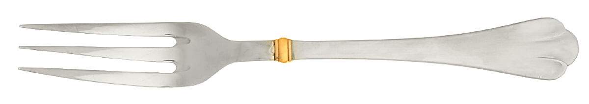Chelmsford (Stainless-Gold Accent) Fork by Towle Silver-1