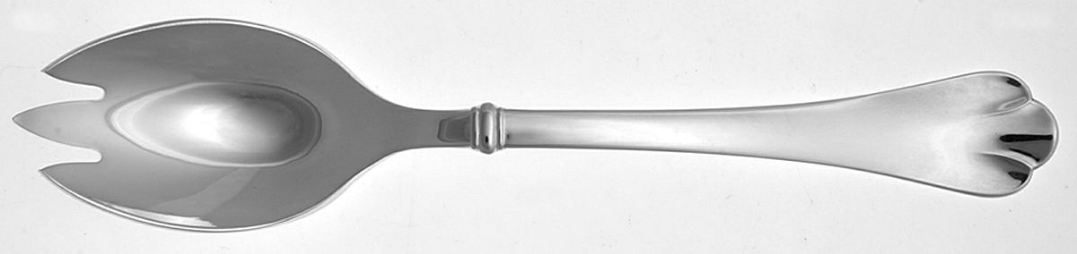 Chelmsford (Silverplate, 1977) Pierced Tablespoon (Serving Spoon) by Towle Silver-1